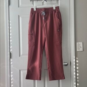 Mauve Figs Scrub Pants with Drawstring
